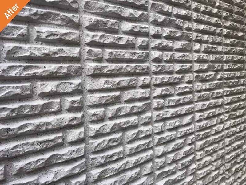 外壁塗装後のPALC