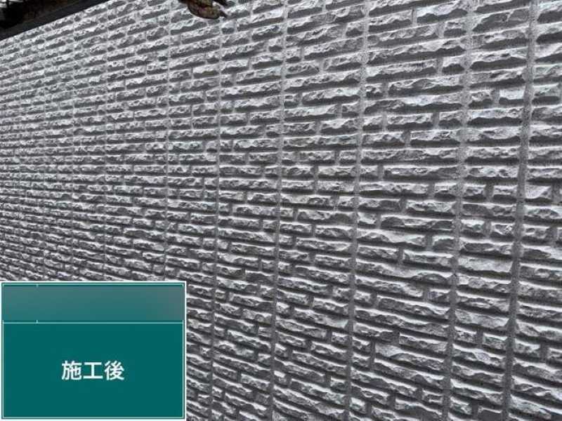 ミサワホームのセラミック外壁の施行後の仕上がり
