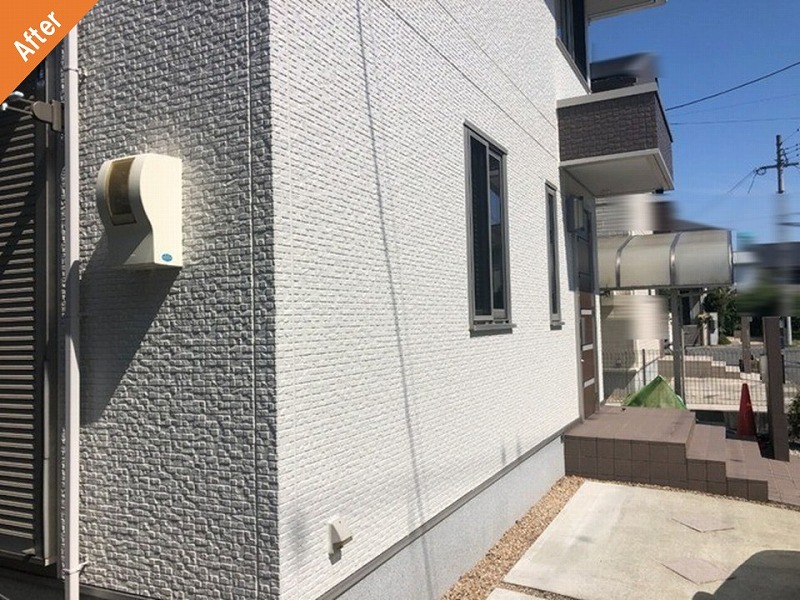 外壁塗装後のDCウォール（XEコートF）