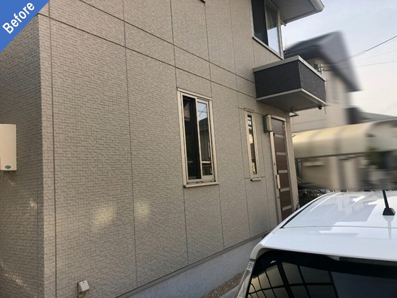 外壁塗装前のDCウォール（XEコートF）