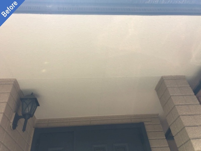 外壁塗装前の軒天