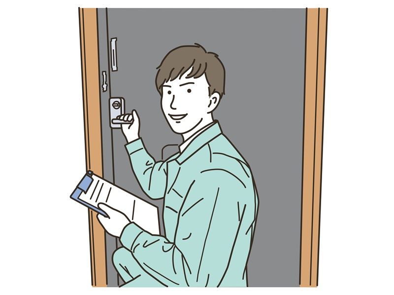 タマホーム6か月点検 扉・窓・サッシの動作確認