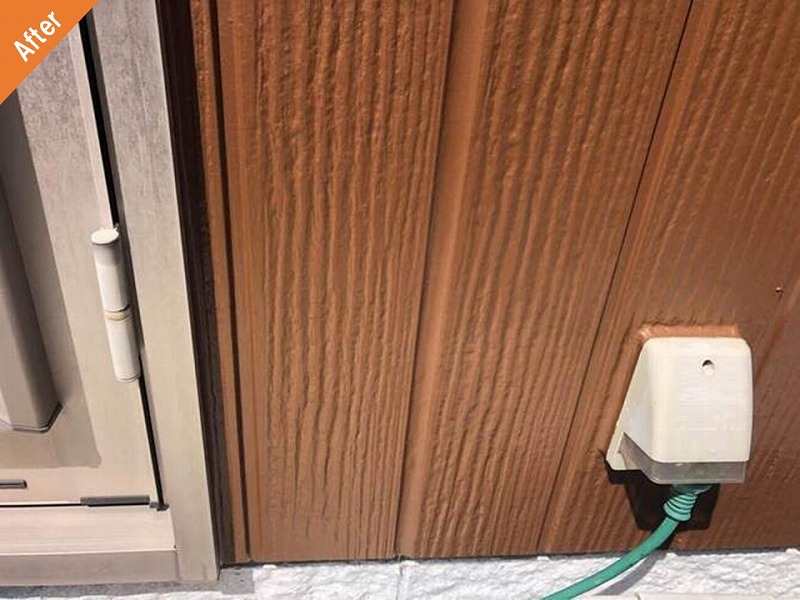 積水ハウスの外壁塗装後の目地