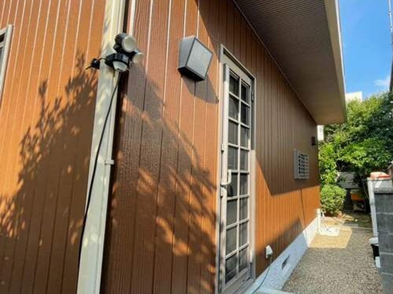 外壁の最終点検