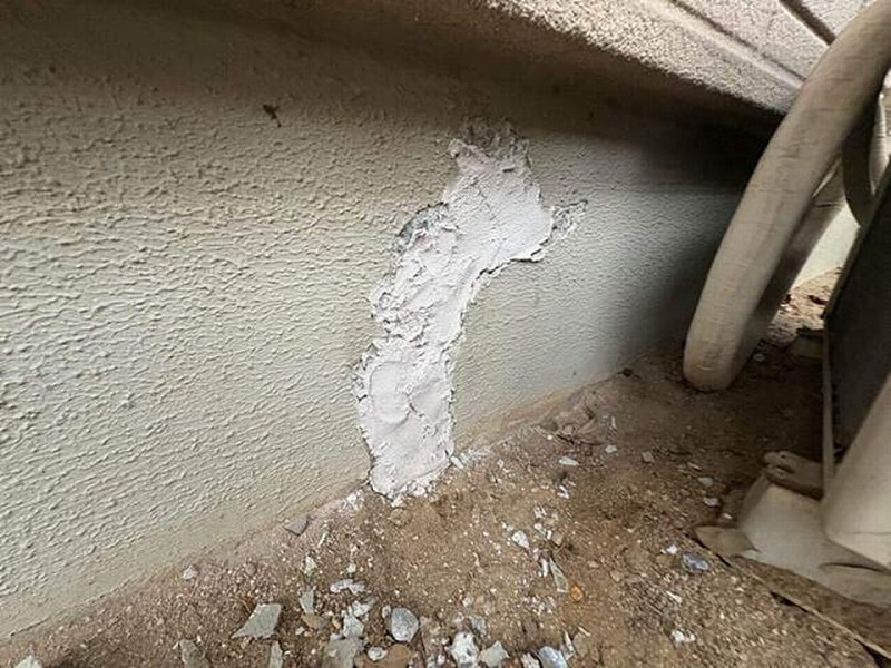 基礎の補修工程