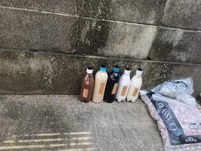 保管用塗料のお渡し