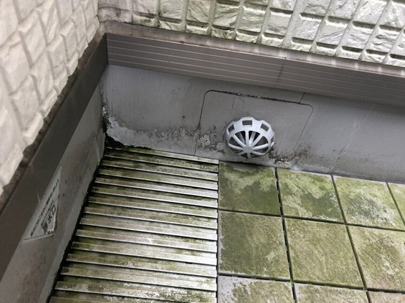 塩ビシート防水のドレン廻り