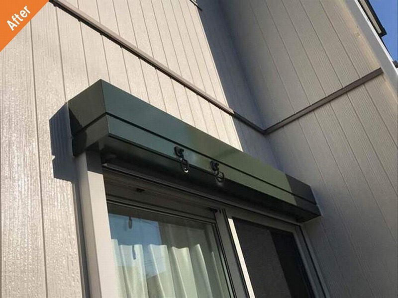 外壁塗装後の積水ハウスのサッシ廻り