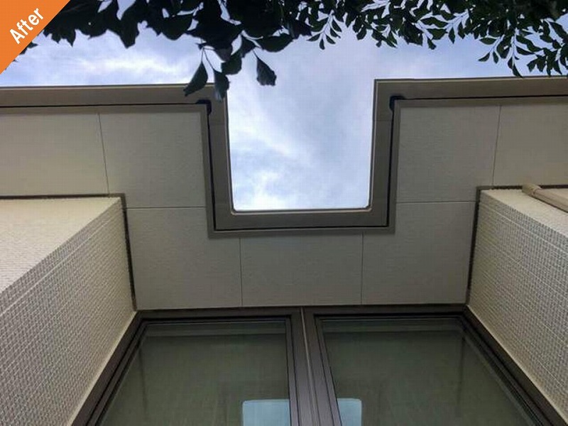 積水ハウスの外壁塗装後の軒天