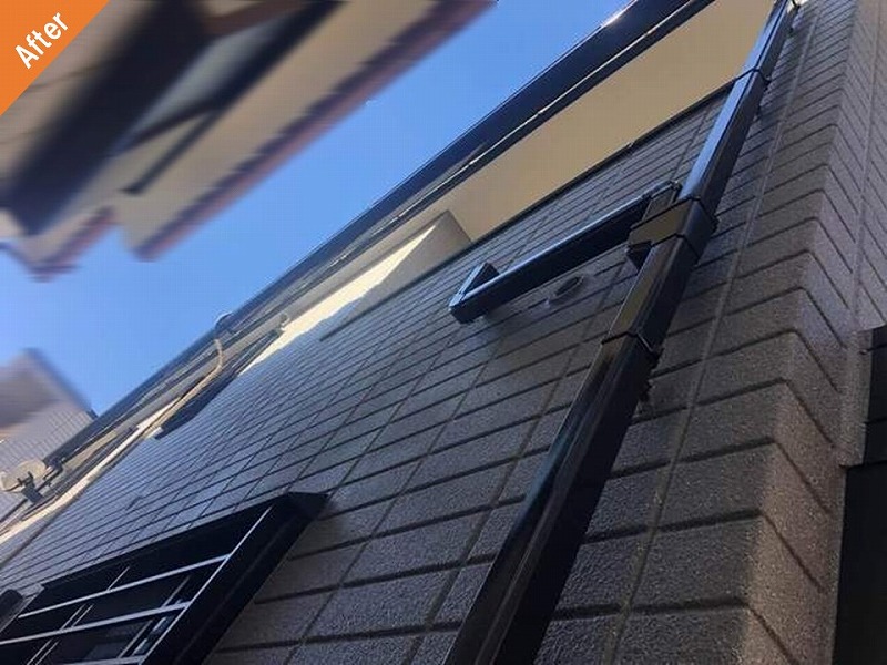 外壁塗装後のALC