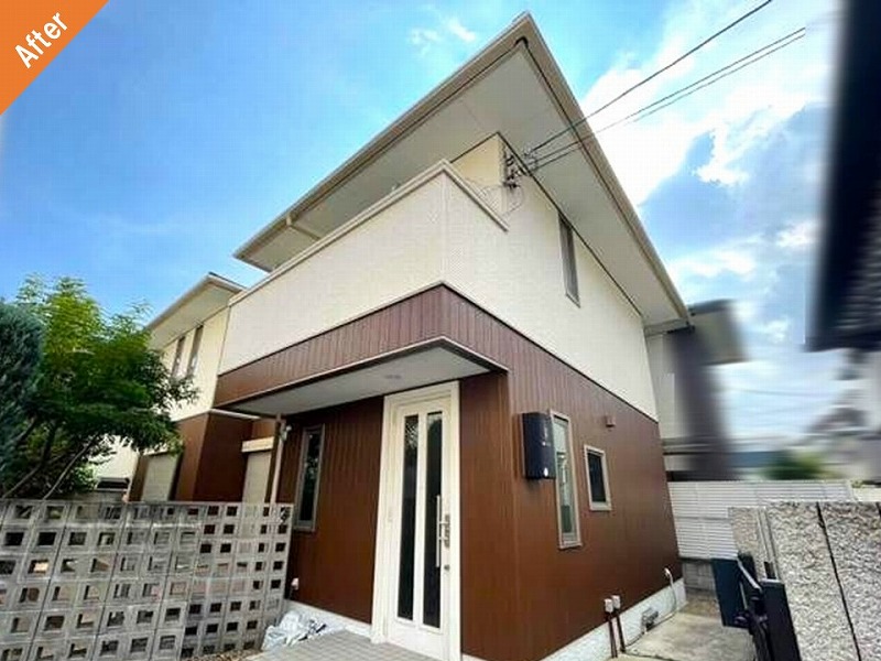 豊中市の外壁塗装後の積水ハウス（セントレージ・アビーナ）