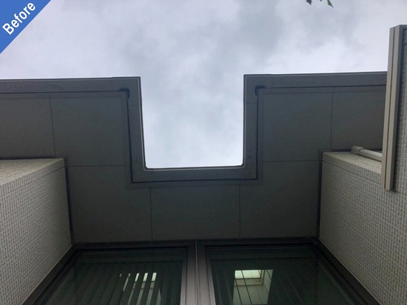 積水ハウスの外壁塗装前の軒天