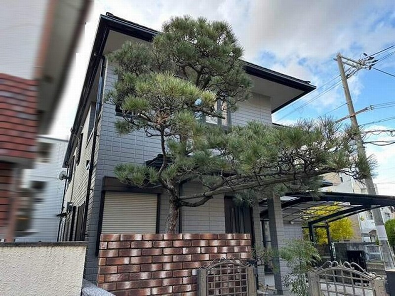 足場解体後の旭化成ヘーベルハウス