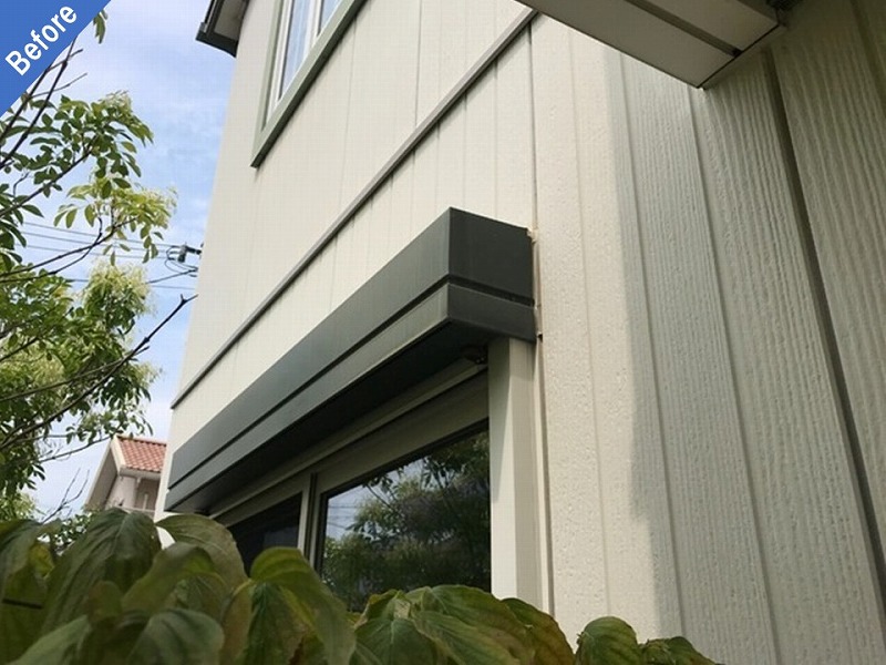 外壁塗装前の積水ハウスのSHウォール