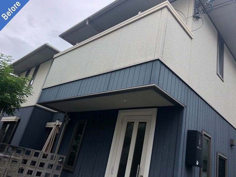 豊中市の外壁塗装前の積水ハウス（セントレージ・アビーナ）