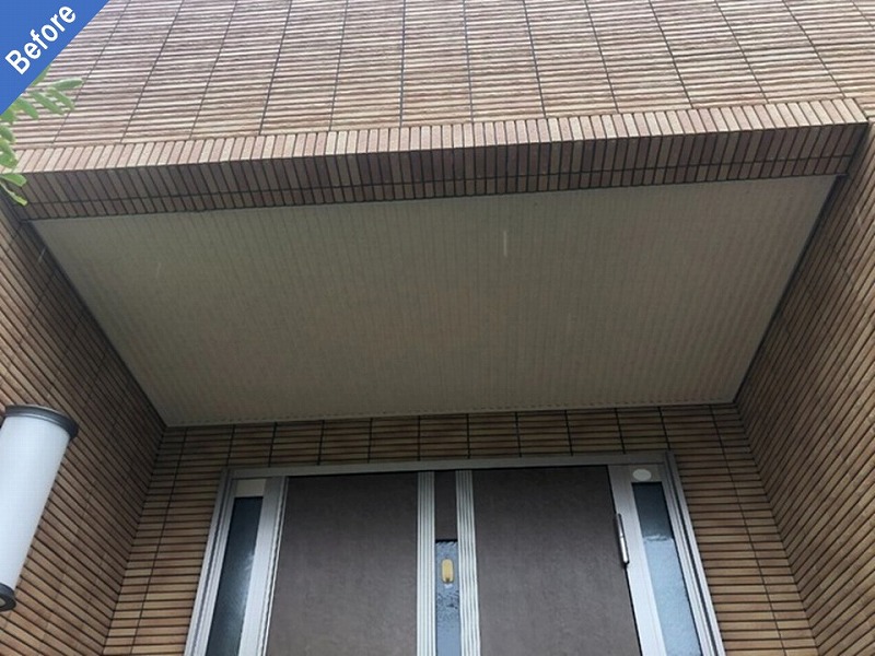 外壁塗装前の軒天