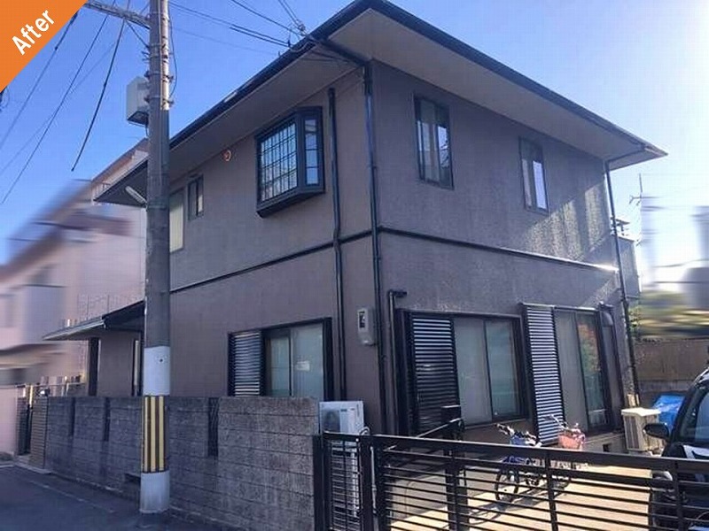 外壁塗装後のパナホーム