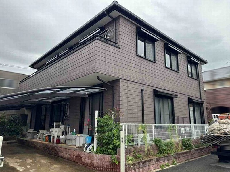 枚方市の外壁塗装・屋根工事のお見積もりに伺ったハウスメーカー住宅
