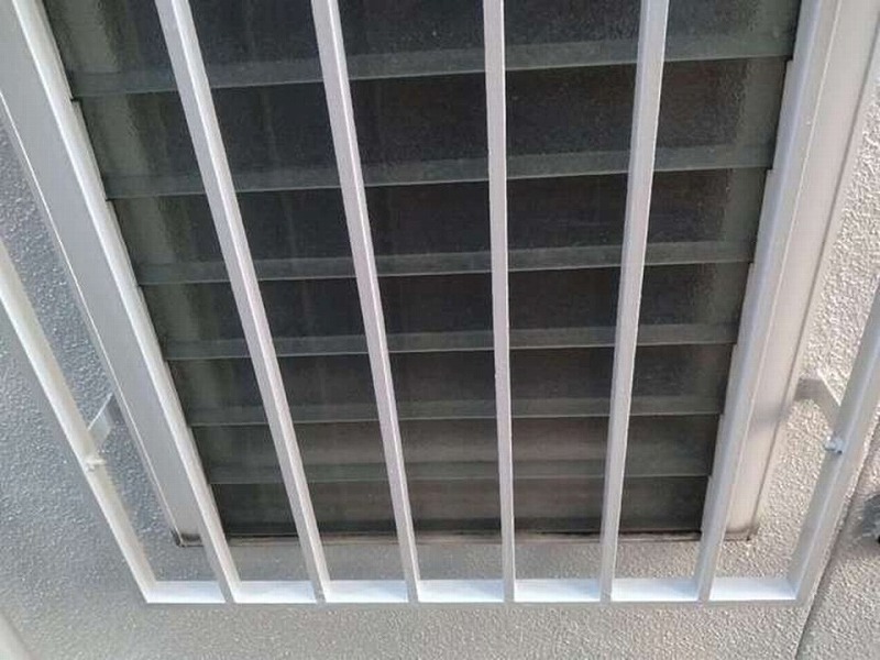 塗装後の面格子