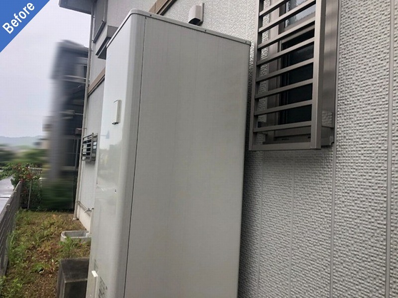 外壁塗装前の窯業系サイディング