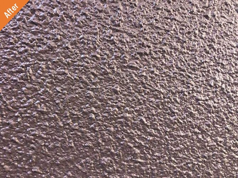 外壁塗装後のパナホームのボード