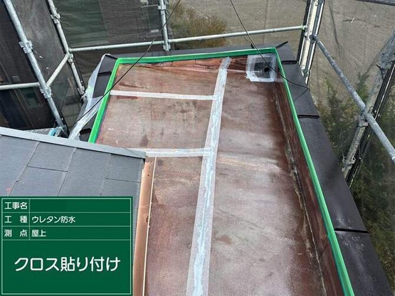 クロス貼り付け