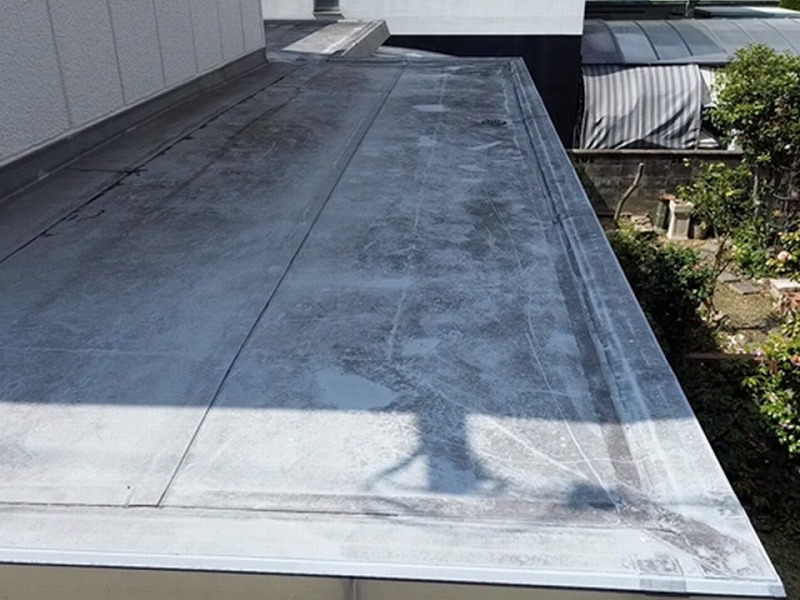 2階のベランダの塩ビシート防水