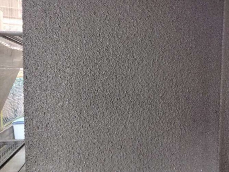 高圧洗浄後の外壁