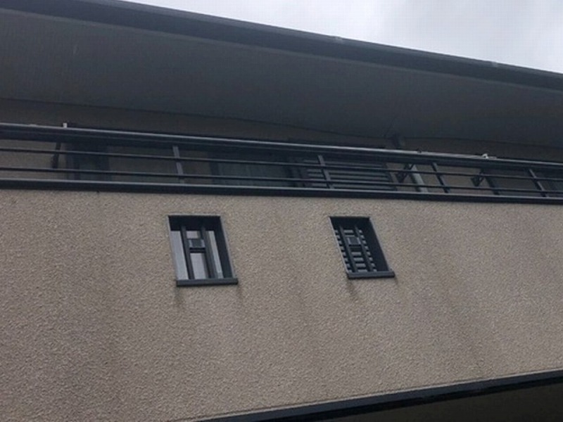 雨染みのあるボード