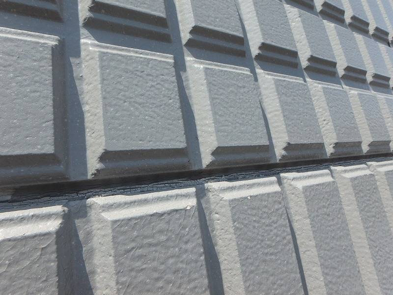 ALC目地コーキングの劣化