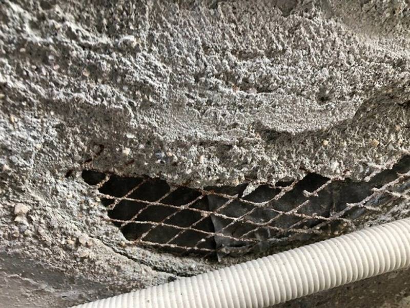 外壁材が劣化して雨漏りした事例