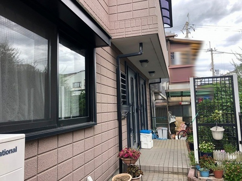 旭化成ヘーベルハウスの付帯部の調査