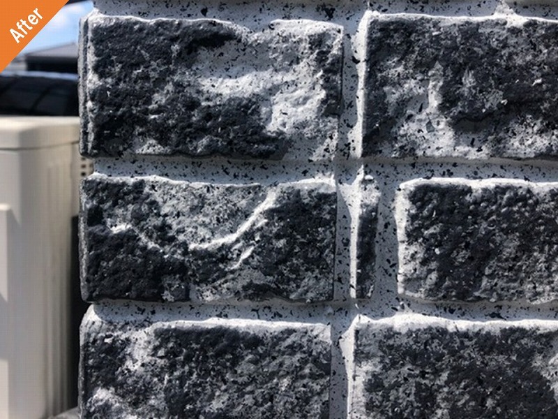 外壁塗装後の目地