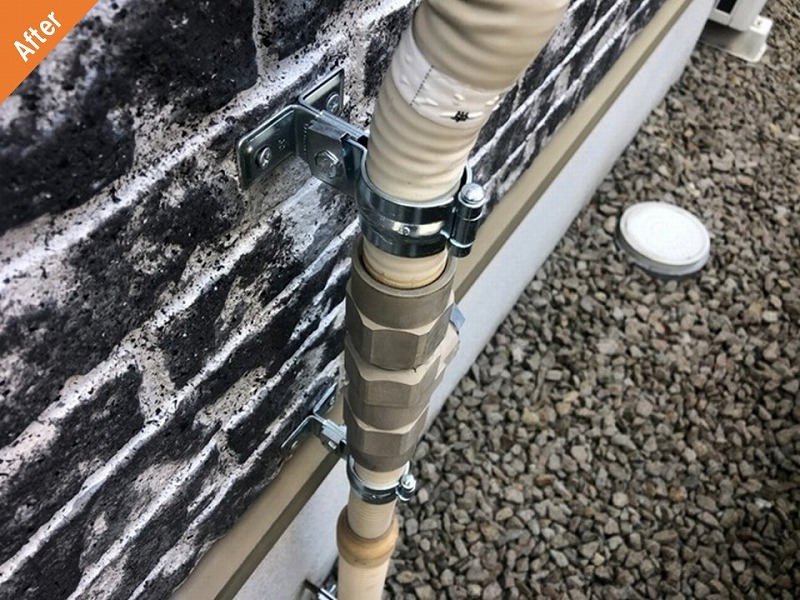 外壁塗装後に交換された金物