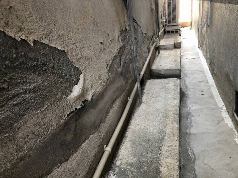 外壁材が劣化して雨漏りした事例