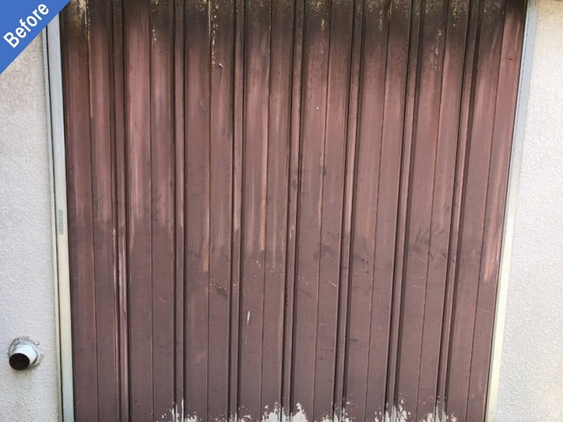 外壁塗装前の雨戸