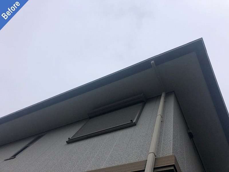 外壁塗装前のトヨタホームの窯業系サイディング