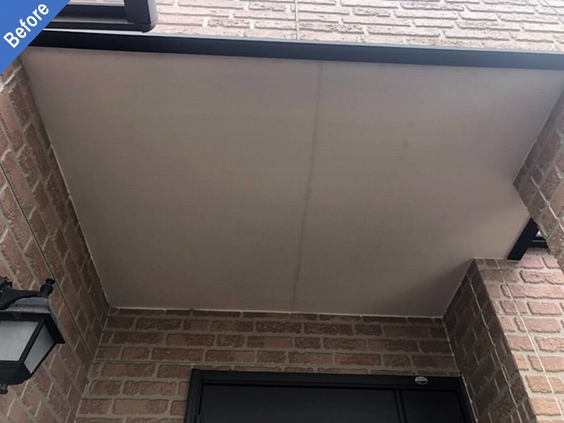 外壁塗装前の軒天