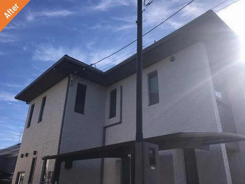 外壁塗装後の積水ハウス