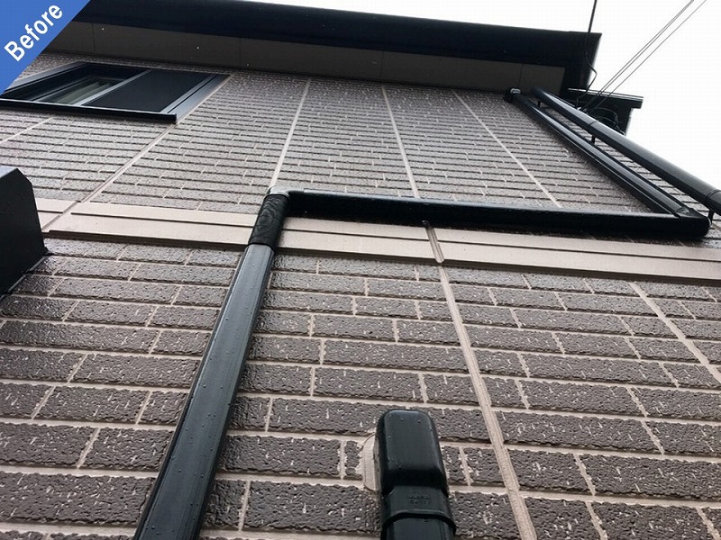 塗装前のスリムダクトとDCウォール