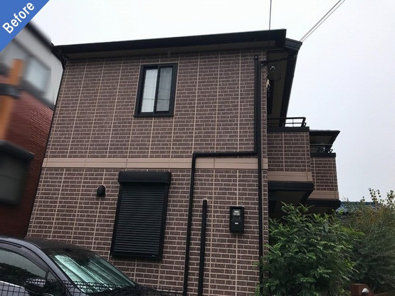 外壁塗装前の大和ハウス