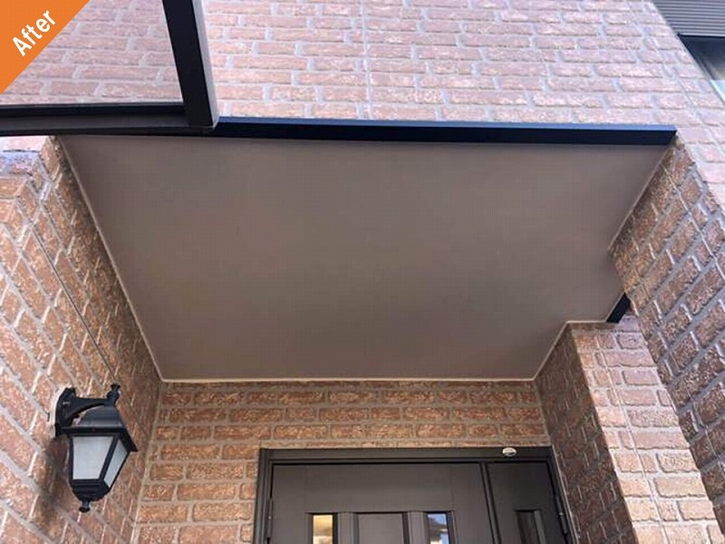 外壁塗装後の軒天