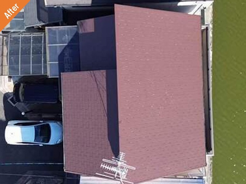 羽曳野市の屋根塗装後の屋根