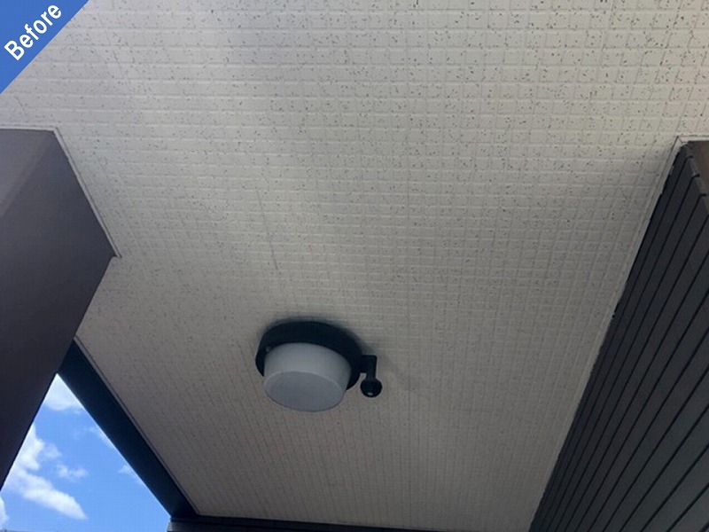 外壁塗装前の軒天