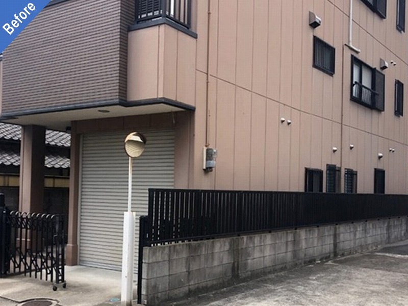 外壁塗装前の1階外壁