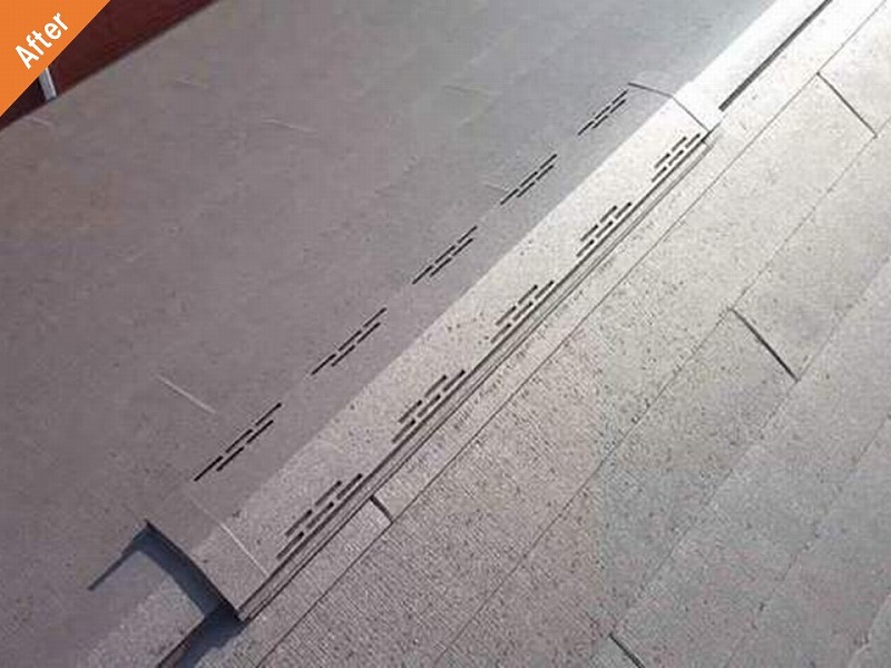 屋根カバー工法後の大和ハウスの屋根