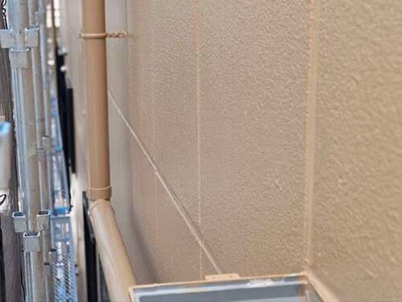 外壁塗装後のALC