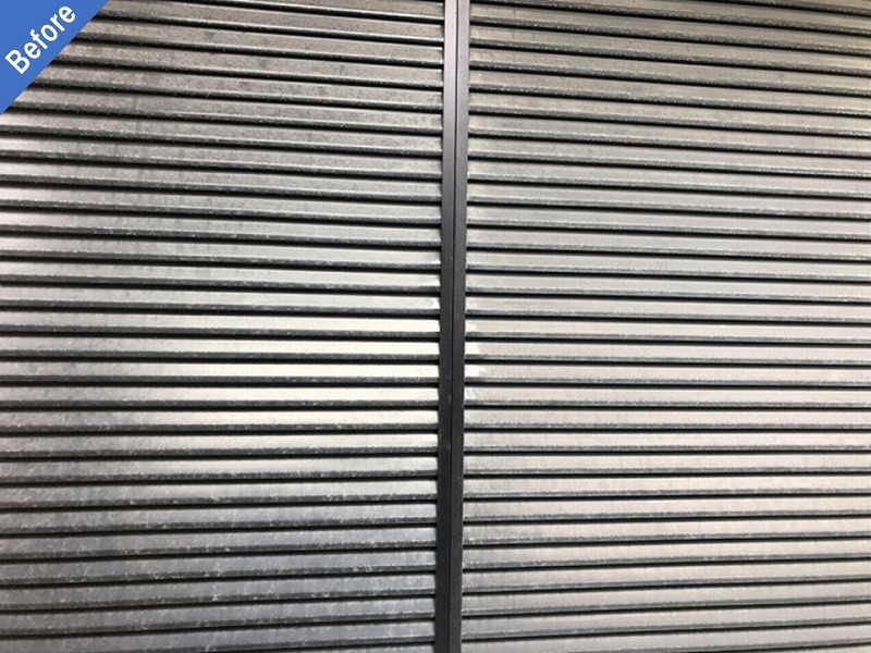 外壁塗装前の雨戸