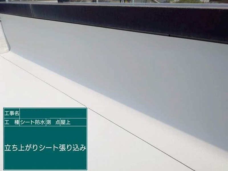 立ち上がりシート張り込み