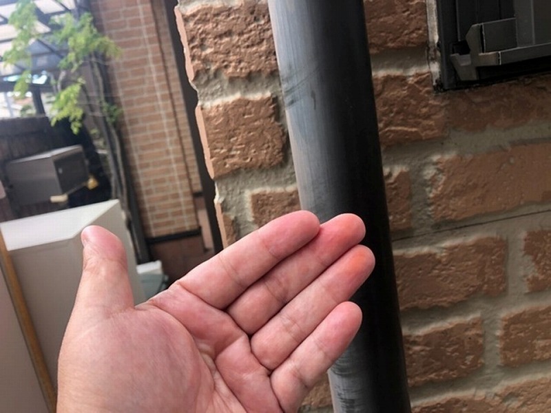 雨樋のチョーキング現象